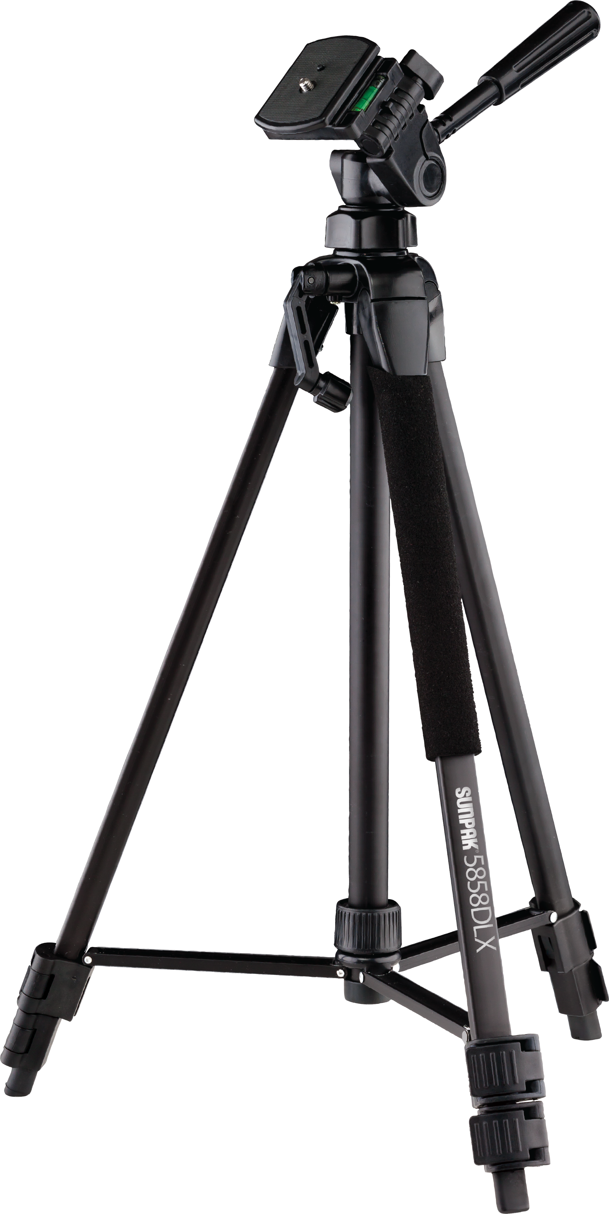 Aluminum Tripod with 3-Way Pan & Tilt Head